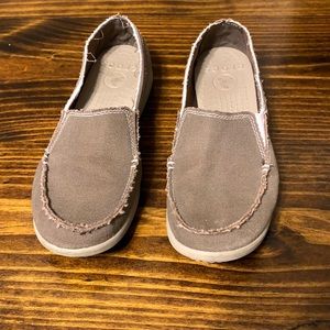Women’s Crocs Canvas Loafer Slip-On Size 9